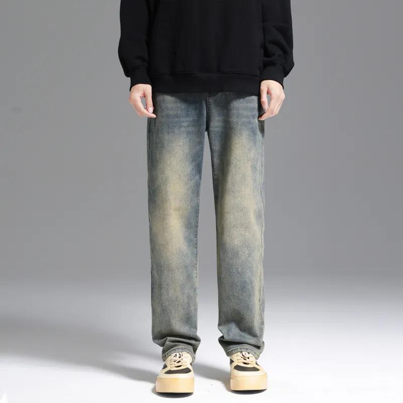 UNKNOWTAL Jeans Unisex Vintage Blue-5