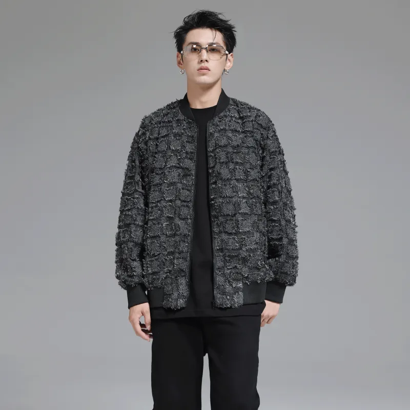 UNKNOWTAL Jacket Unisex Black Gray-4