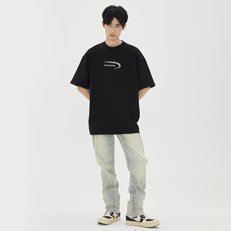 UNKNOWTAL Jeans Unisex Yellow Mud-5
