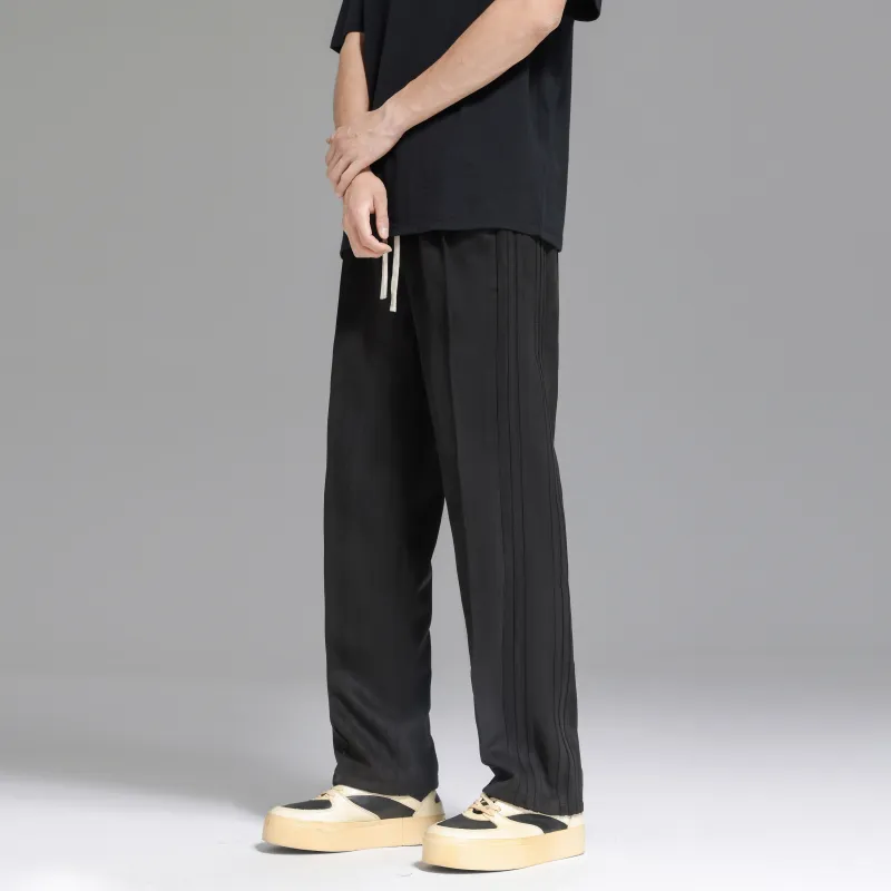 UNKNOWTAL Casual Pants Unisex Black-4