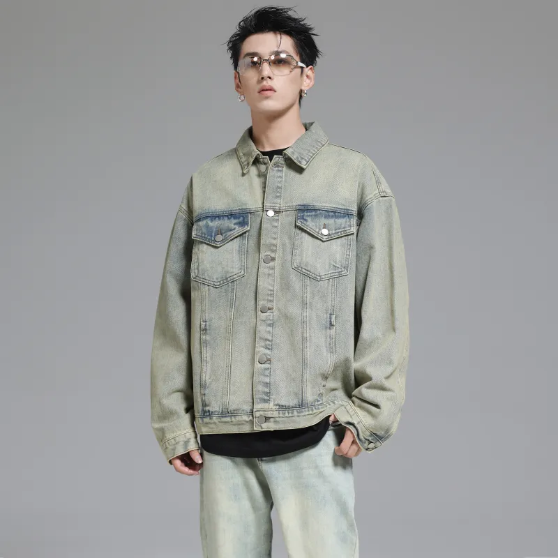 UNKNOWTAL Denim Jackets Unisex-2