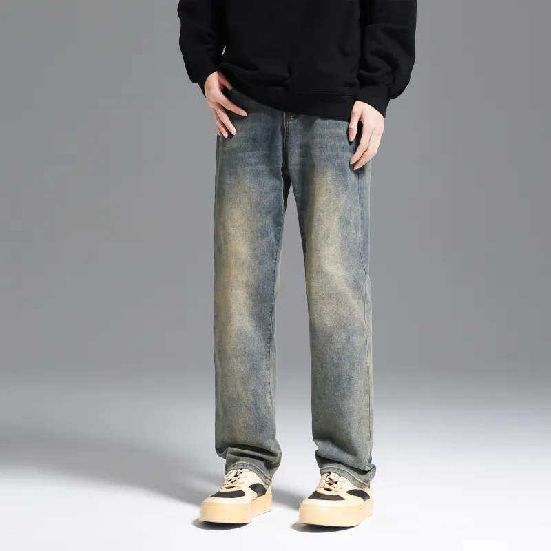 UNKNOWTAL Jeans Unisex Vintage Blue-7