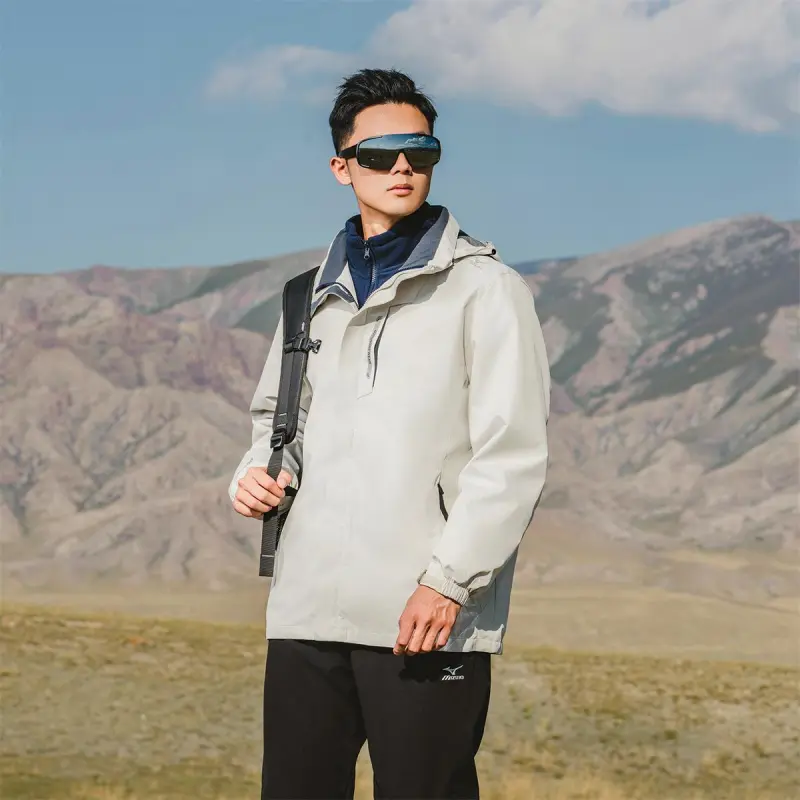 Mizuno Windproof And Warm Water Repellent Windbreaker Jacket Unisex-5