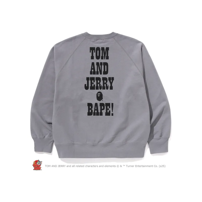 A BATHING APE x TOM AND JERRY SS25 Sweatshirt Men's-5