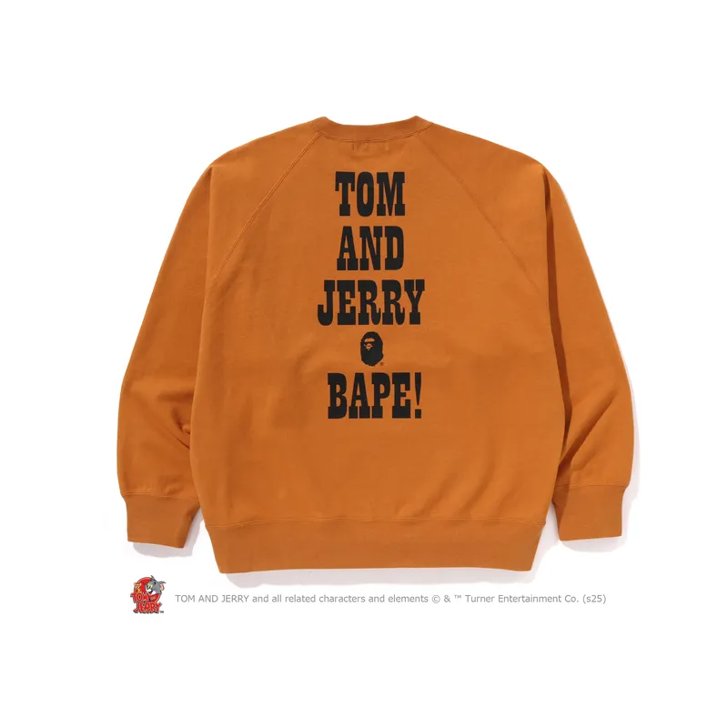 A BATHING APE x TOM AND JERRY SS25 Sweatshirt Men's-1