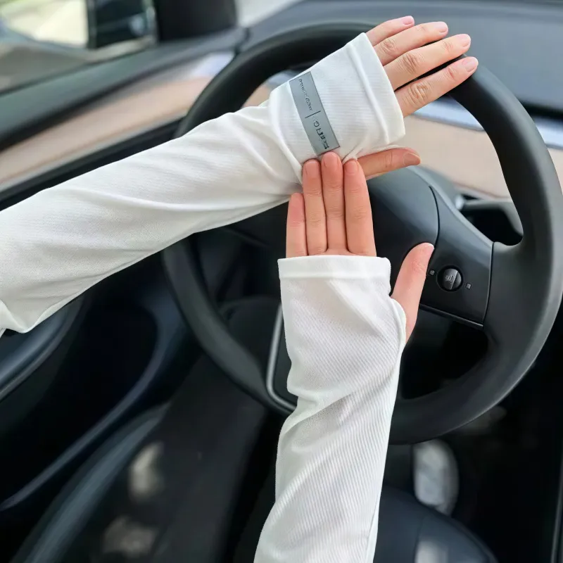 Bejirog Polyester Sun Protection Sleeves Unisex-2