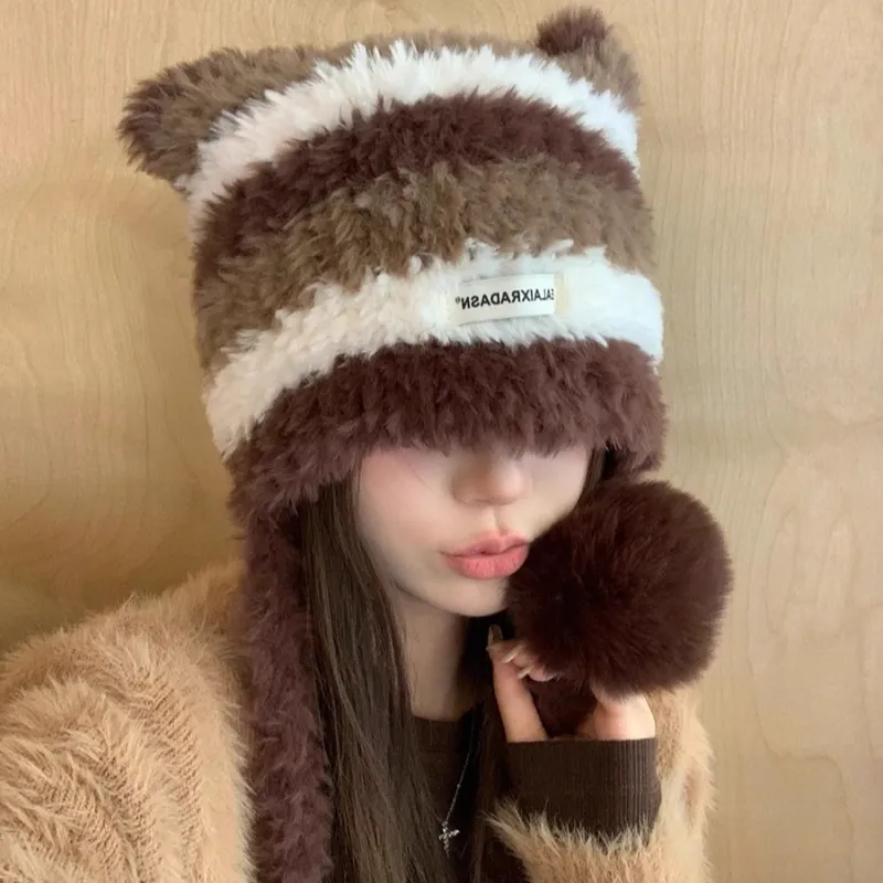 Bejirog Polyester Beanies Women's-1