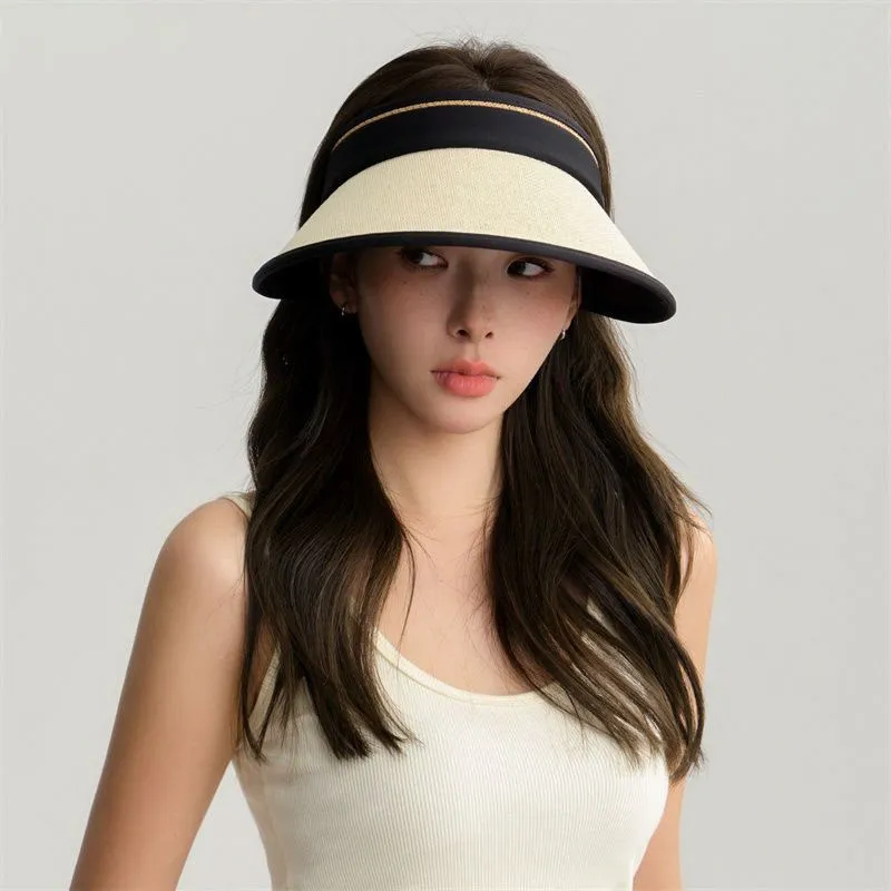 Bejirog Raffia Sun Protection Hats Unisex-1