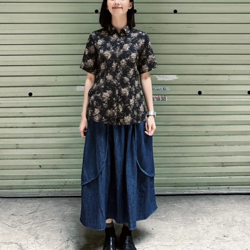 YUZHAOLIN Shirts Unisex Black-3