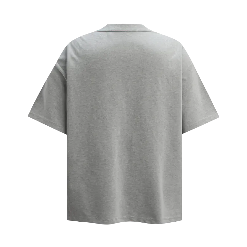 YUZHAOLIN T Shirt Unisex White Gray-1