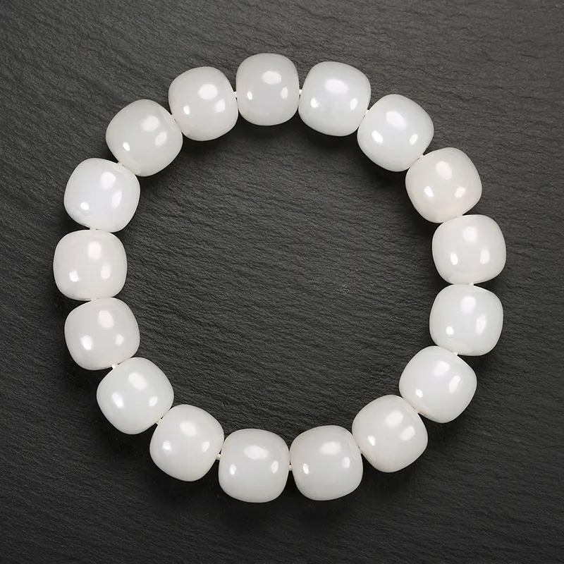 Enjoy Bracelets White Jade Unisex-1
