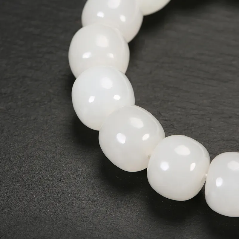 Enjoy Bracelets White Jade Unisex-4