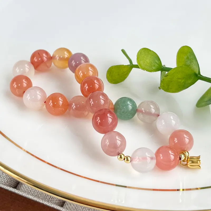 Oriental Jade Agate Bracelets Women's-4