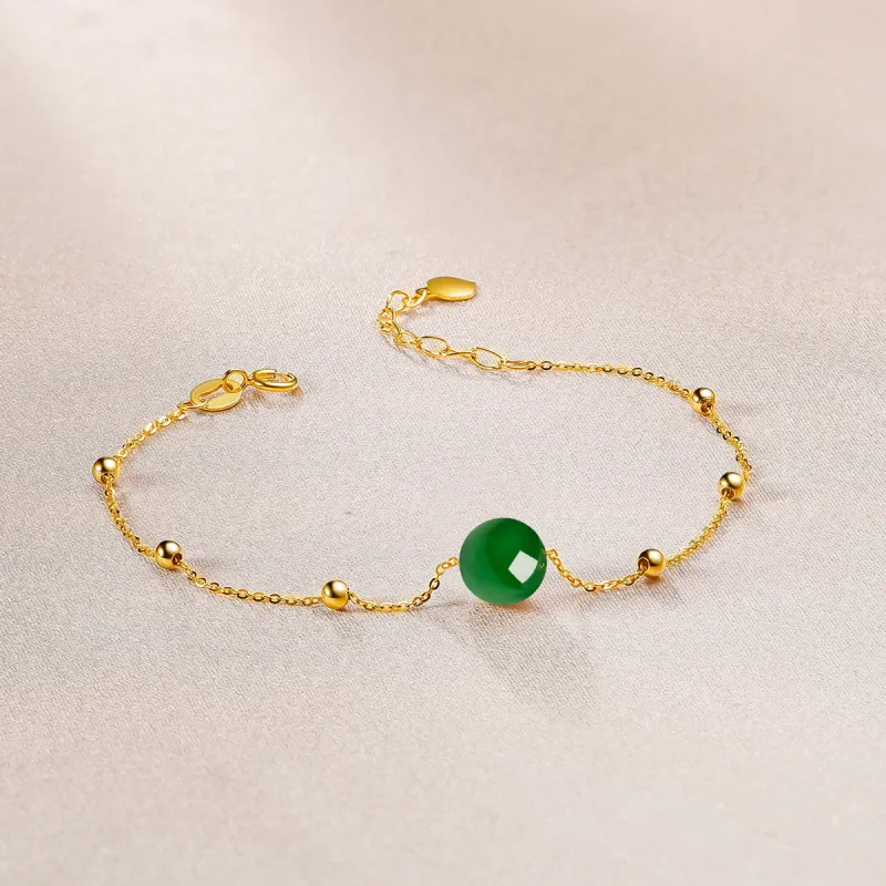 Oriental Jade Hetian Jade Bracelets Jasper Women's-3