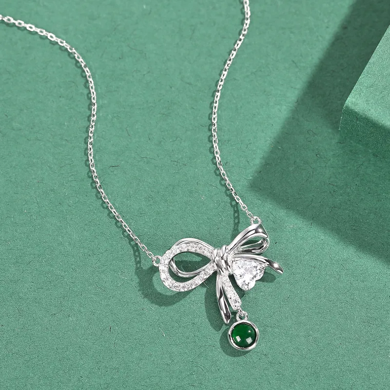 Oriental Jade Ice Glutinous Necklaces Women's-4