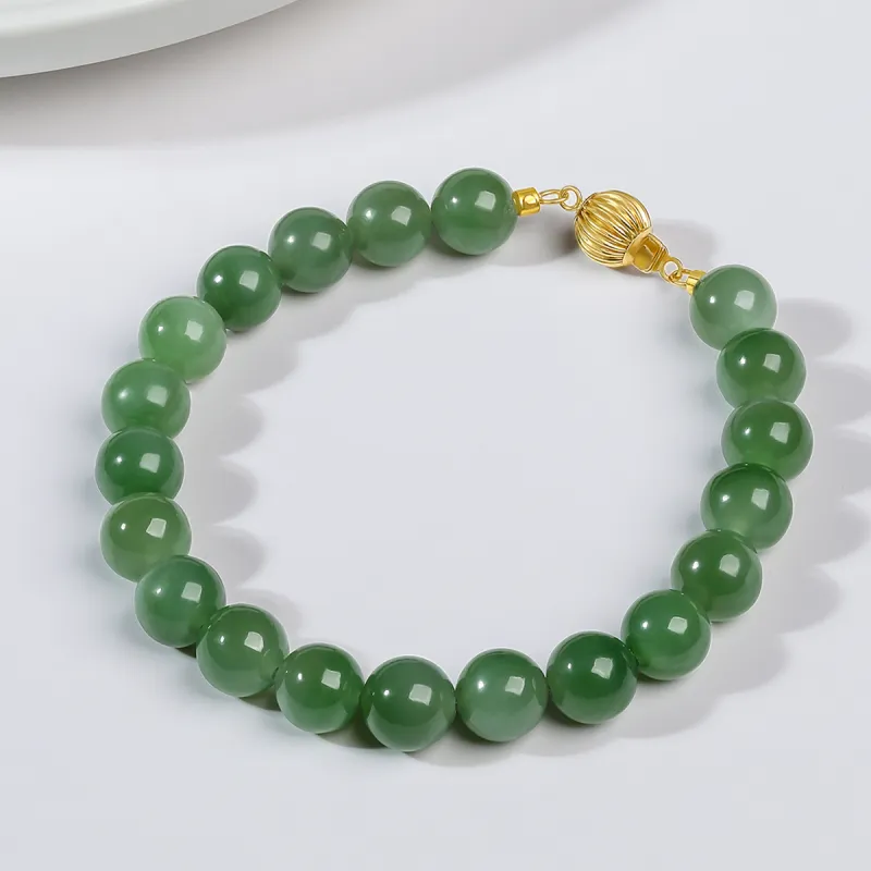 Oriental Jade Hetian Jade Bracelets Jasper Women's-6
