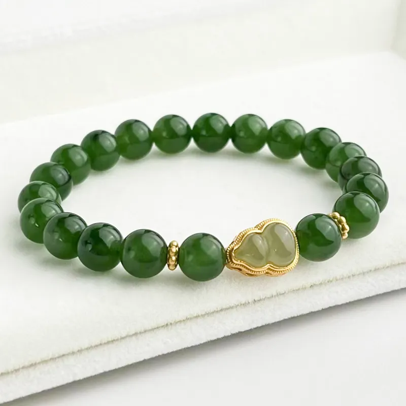 Oriental Jade Hetian Jade Bracelets Jasper Women's-6
