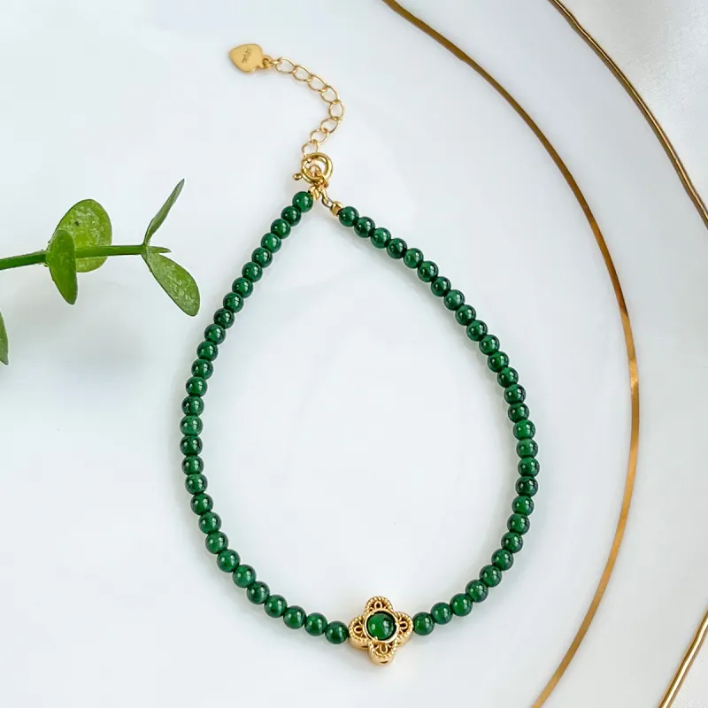Oriental Jade Ice Type Jadeite Bracelets Women's-1
