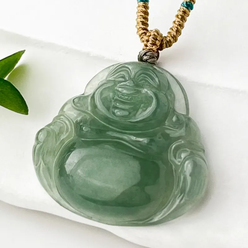 Oriental Jade Ice Glutinous Jadeite Necklaces Unisex-1