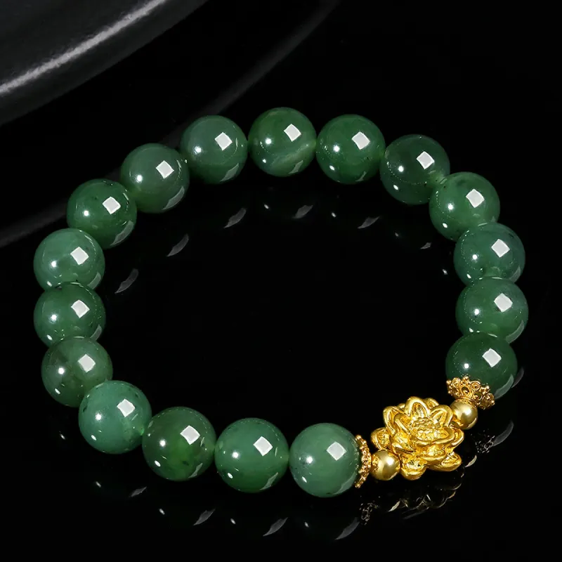 Oriental Jade Hetian Jade Bracelets Jasper Women's-6