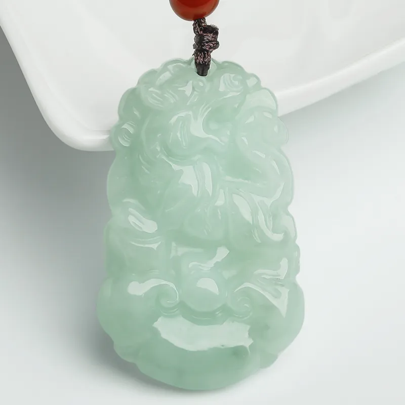 Oriental Jade Glutinous Jade Jadeite Necklaces Unisex-11