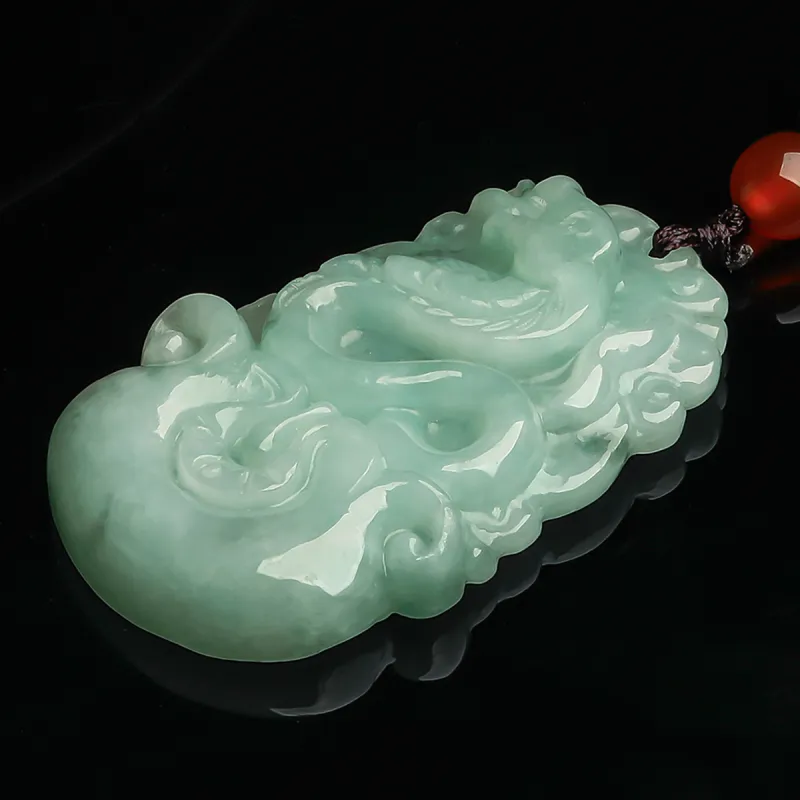 Oriental Jade Glutinous Jade Jadeite Necklaces Unisex-28