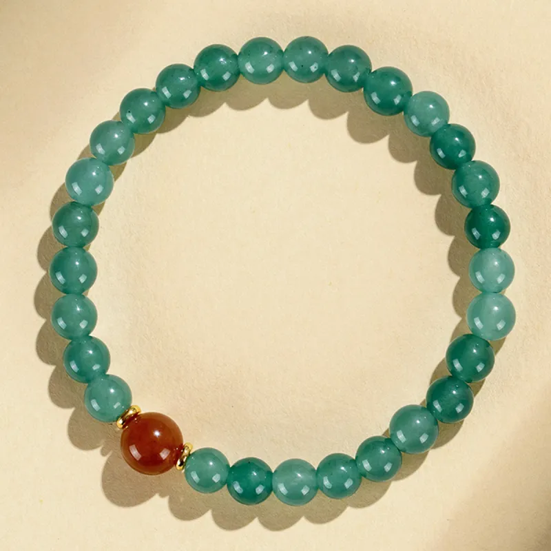 Oriental Jade Chalcedony Bracelets Women's-1