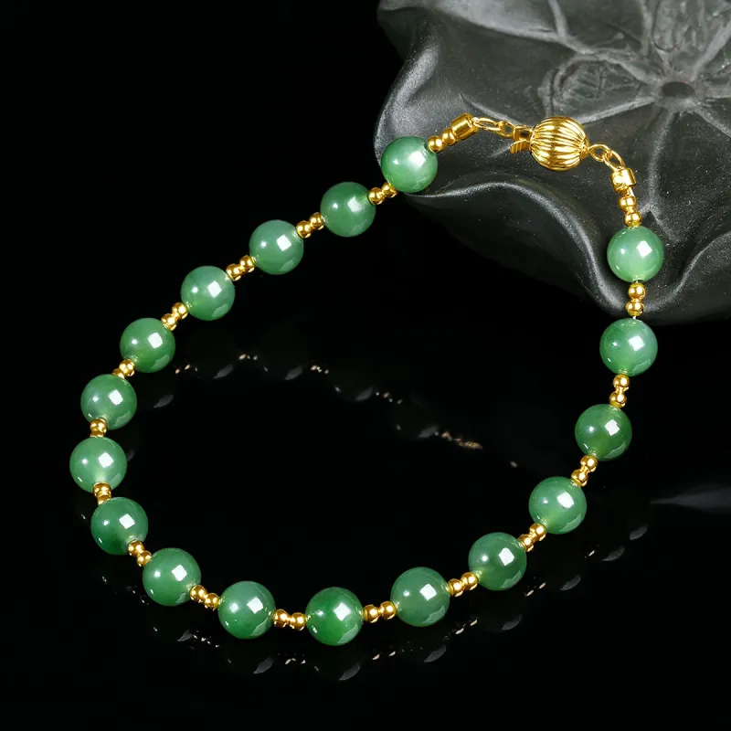 Oriental Jade Hetian Jade Bracelets Jasper Women's-7