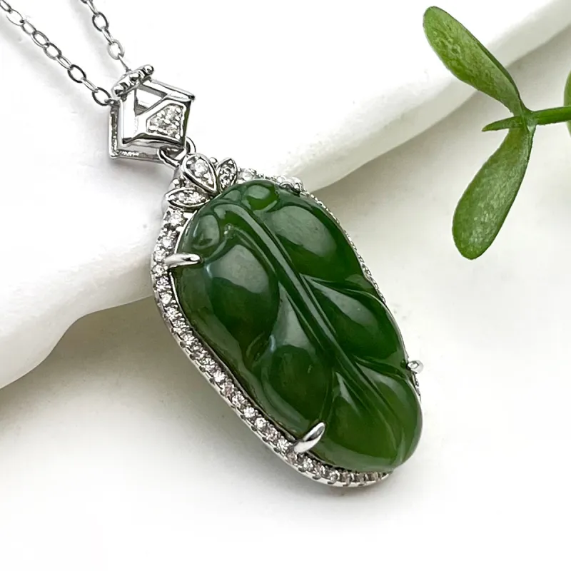 Oriental Jade Necklaces Jasper Women's-3