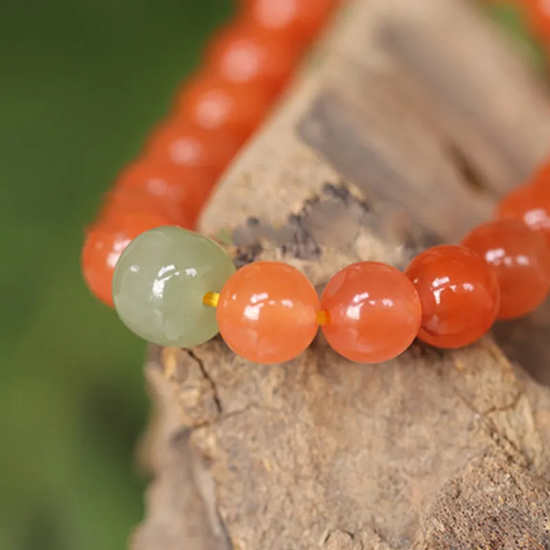Oriental Jade Agate Bracelets Women's-3