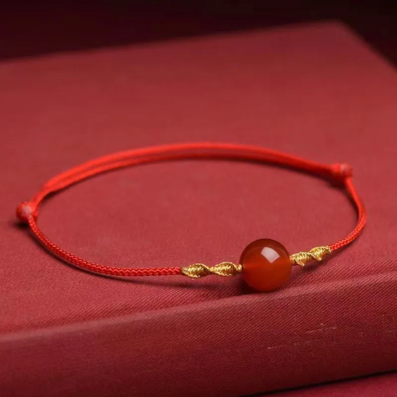 Oriental Jade Agate Bracelets Unisex-3