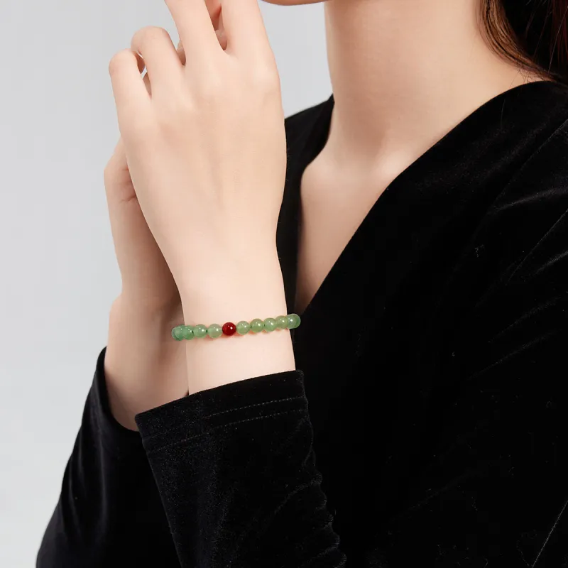 Oriental Jade Aventurine Bracelets Women's-2