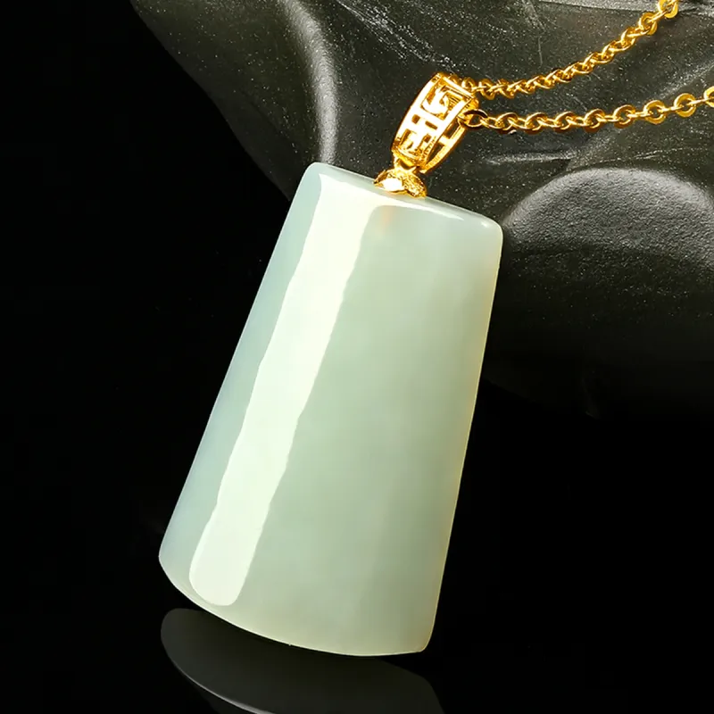 Oriental Jade Necklaces White Jade Women's-1