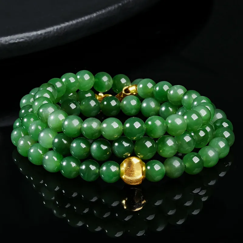 Oriental Jade Necklaces Jasper Women's-4