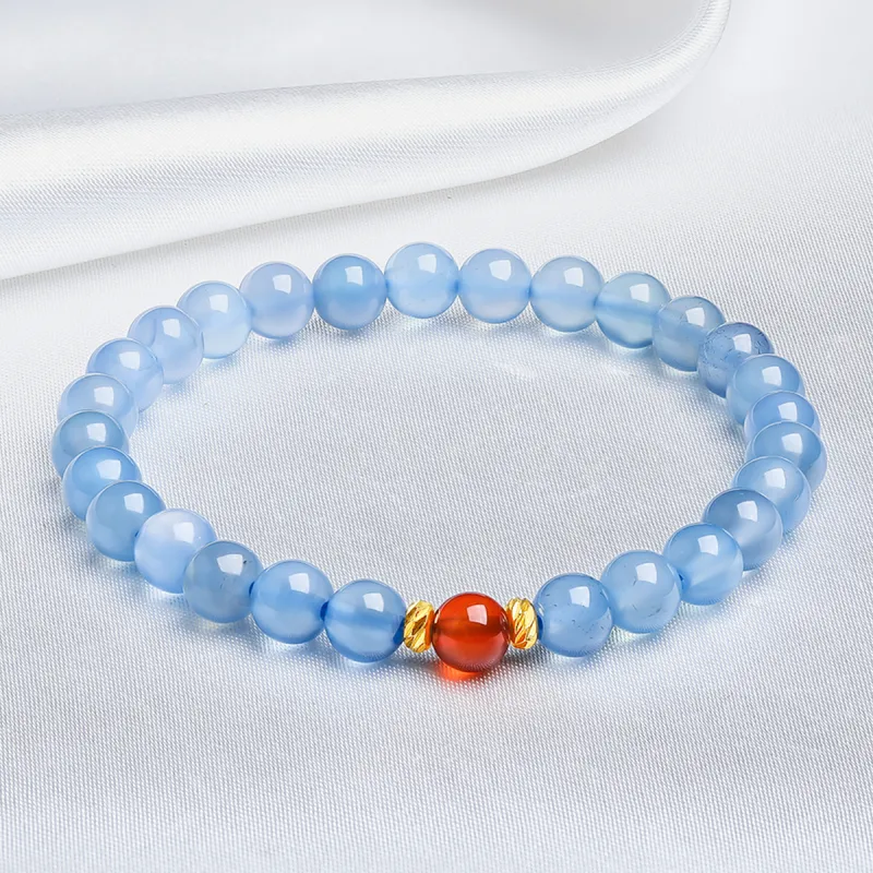 Oriental Jade Chalcedony Bracelets Women's-1