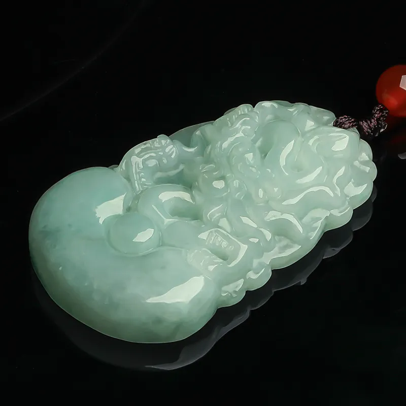 Oriental Jade Glutinous Jade Jadeite Necklaces Unisex-23