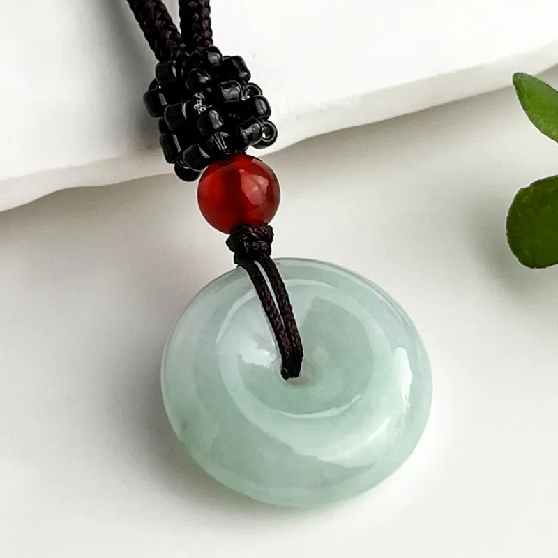 Oriental Jade Glutinous Jade Jadeite Necklaces Unisex-2