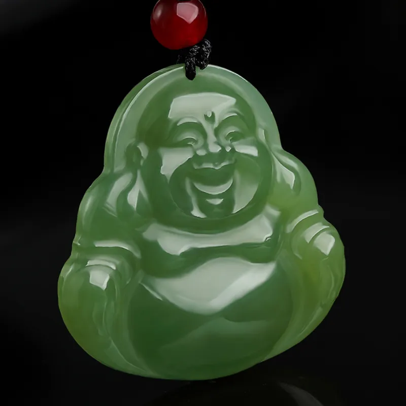 Oriental Jade Hetian Jade Necklaces Green Jade Women's-4