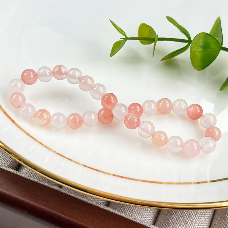Oriental Jade Agate Bracelets Women's-5