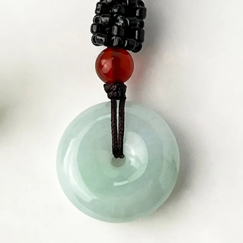 Oriental Jade Glutinous Jade Jadeite Necklaces Unisex-1