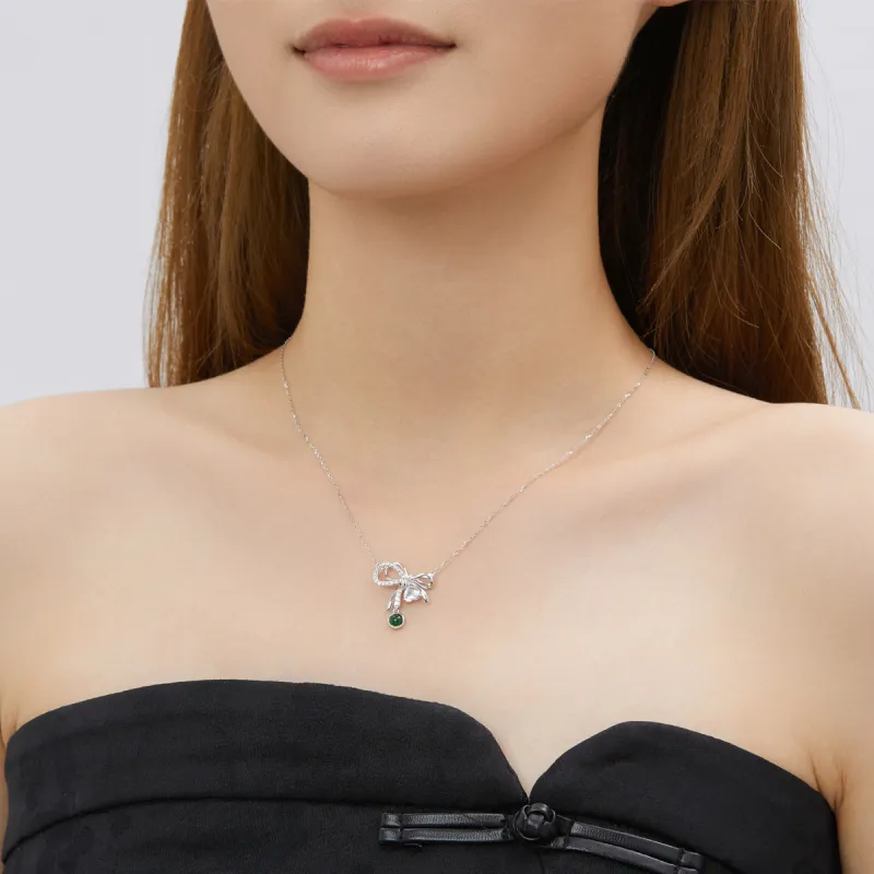 Oriental Jade Ice Glutinous Necklaces Women's-2