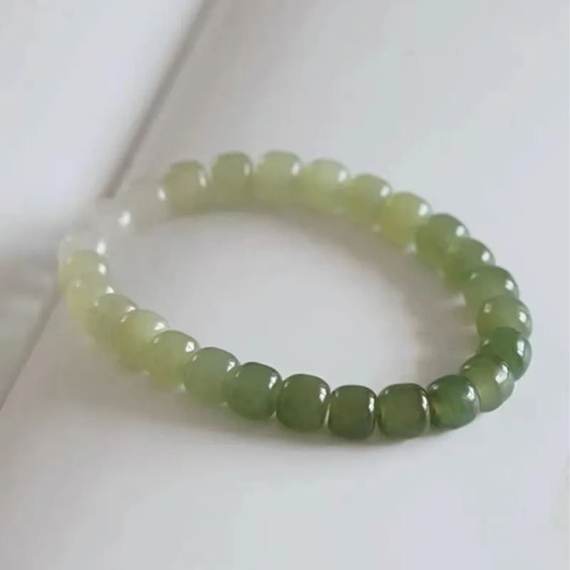 Oriental Jade Hetian Jade Bracelets Green Jade Women's-3