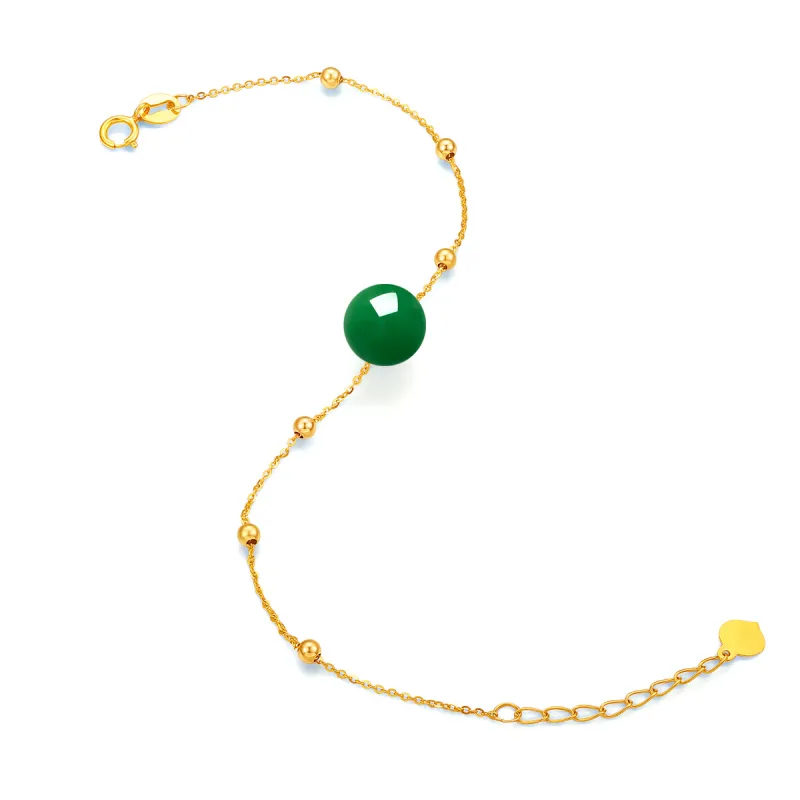 Oriental Jade Hetian Jade Bracelets Jasper Women's-1