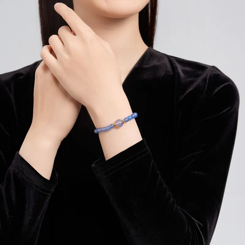 Oriental Jade Chalcedony Bracelets Women's-2