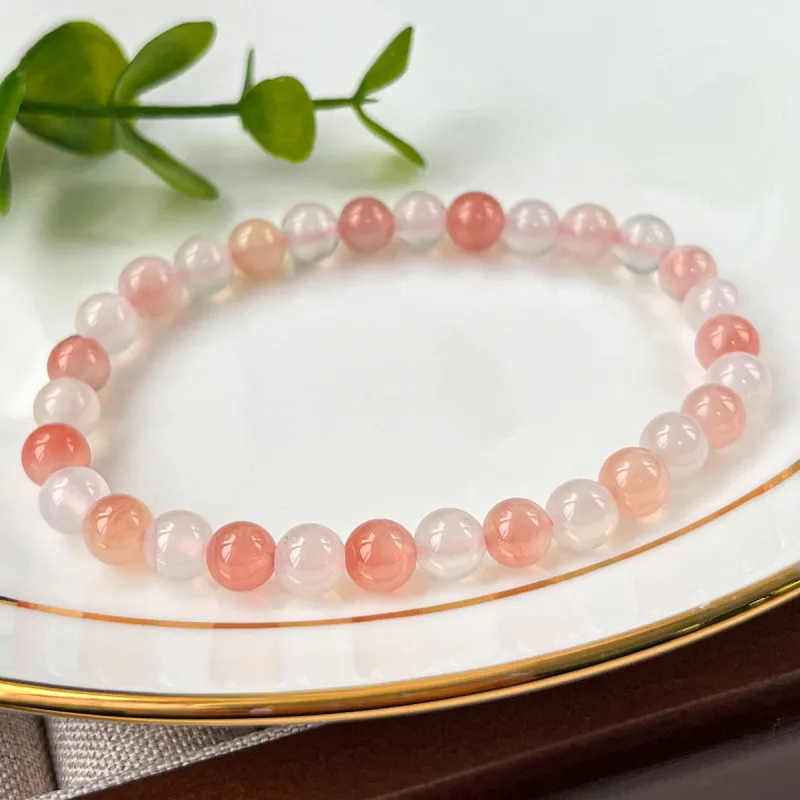 Oriental Jade Agate Bracelets Women's-2