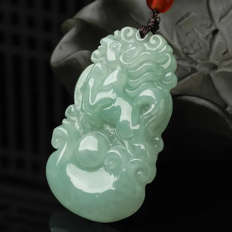 Oriental Jade Glutinous Jade Jadeite Necklaces Unisex-31