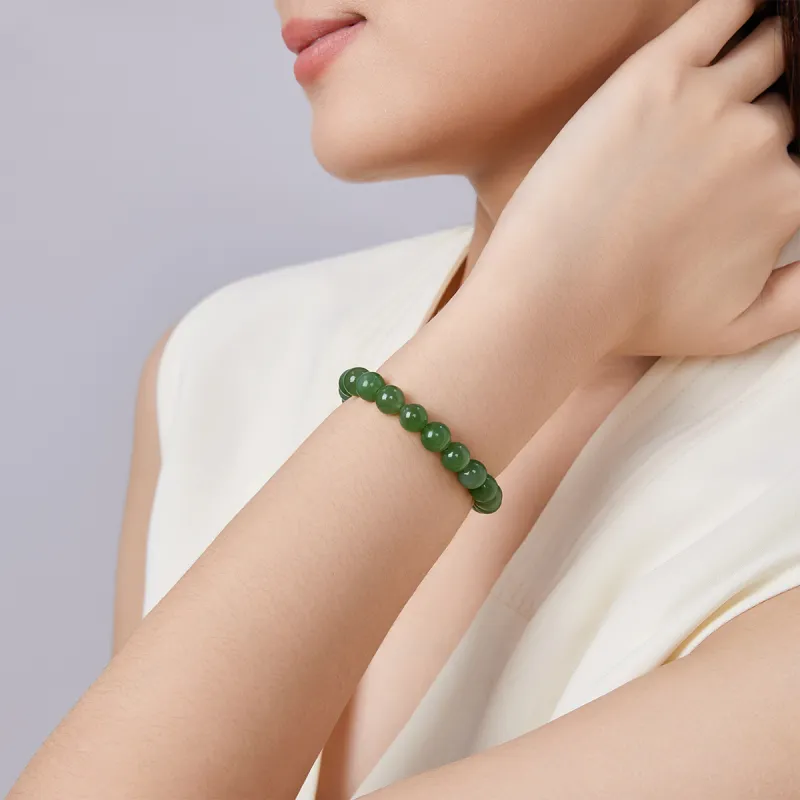 Oriental Jade Hetian Jade Bracelets Jasper Women's-4