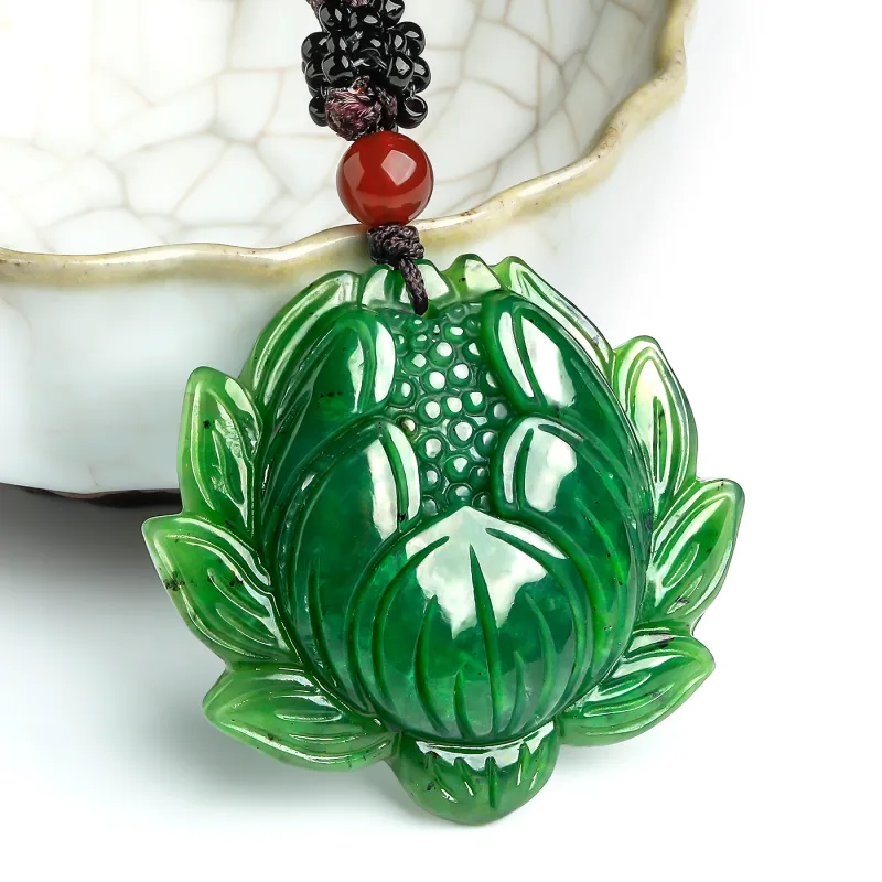 Oriental Jade Necklaces Jasper Women's-6
