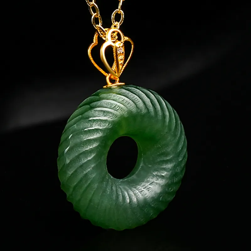 Oriental Jade Necklaces Jasper Women's-4