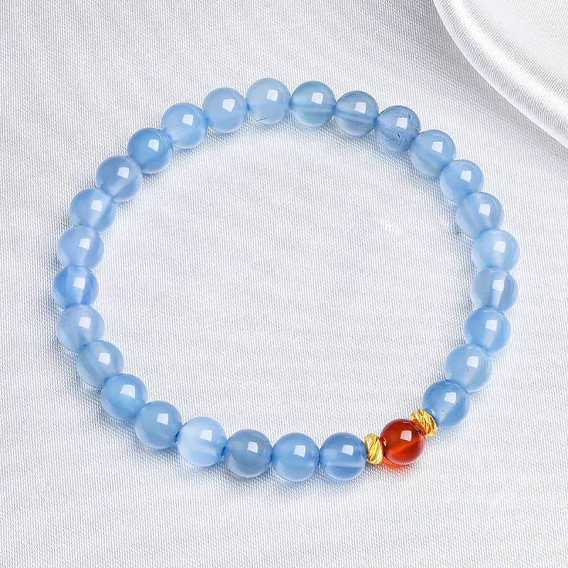 Oriental Jade Chalcedony Bracelets Women's-4